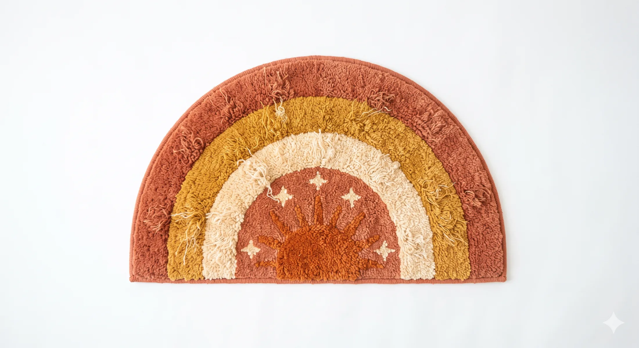Boho Sunset Arch Custom Tufted Rug