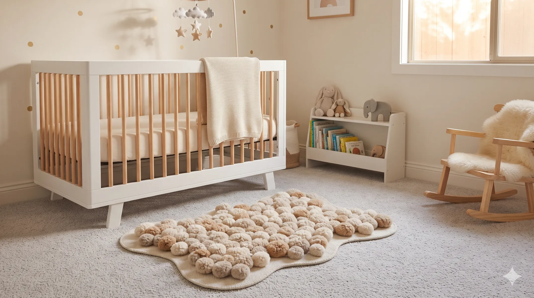 3D Sculptural Bobble Custom Tufted Rug